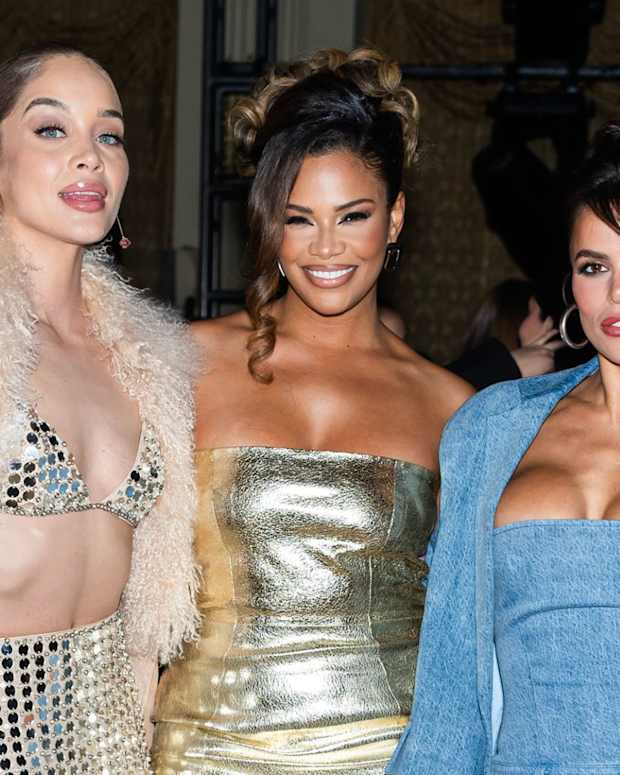 Jasmine Sanders, Kamie Crawford and Brooks Nader